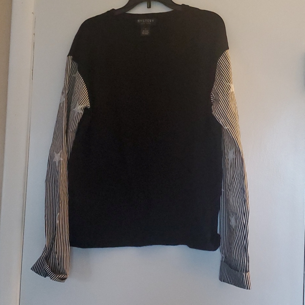Mystery new york star sleeve shirt